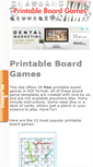 Mobile Screenshot of printableboardgames.net